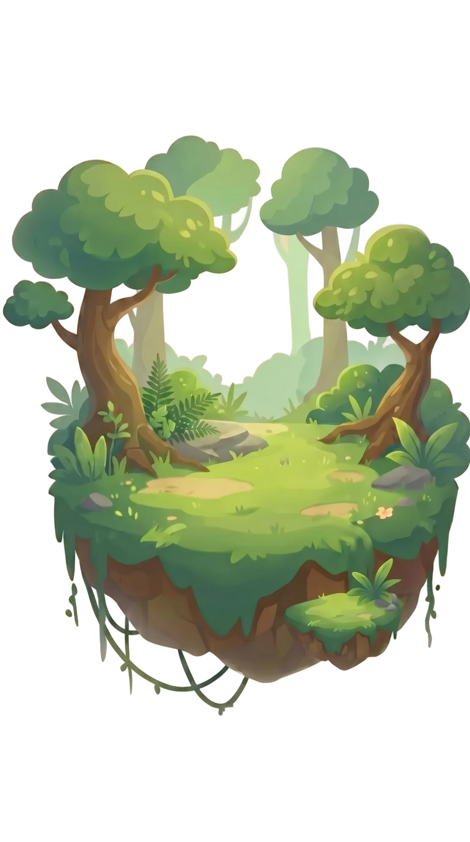 A pet's floating island habitat in Vibo